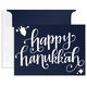 Happy Hanukkah Folded Shimmer Holiday Cards Image 10 of 10
